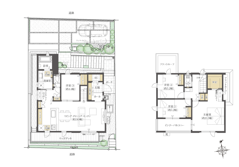 103号地間取り