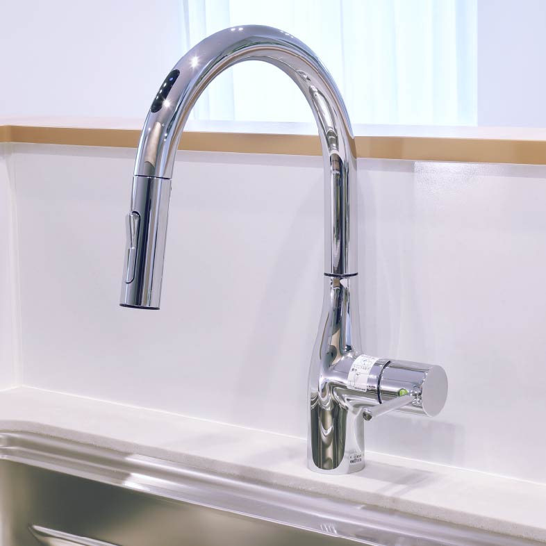 浄水器一体型水栓