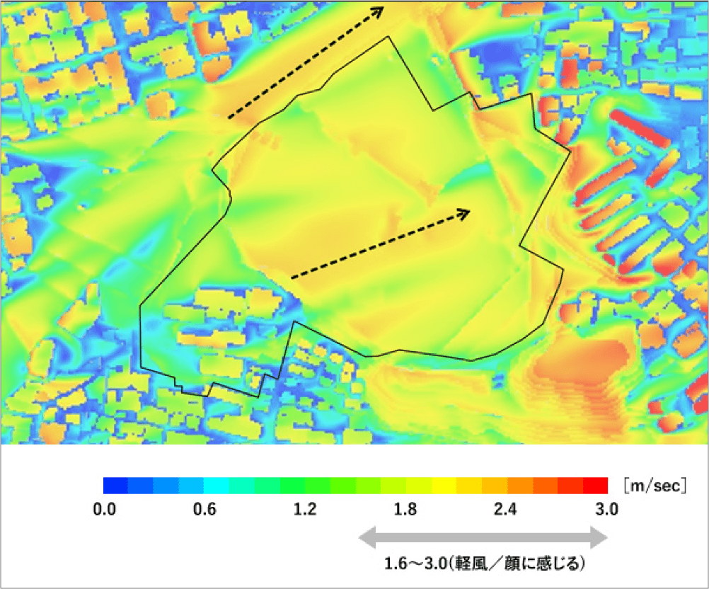 【開発前／通風の調査】図