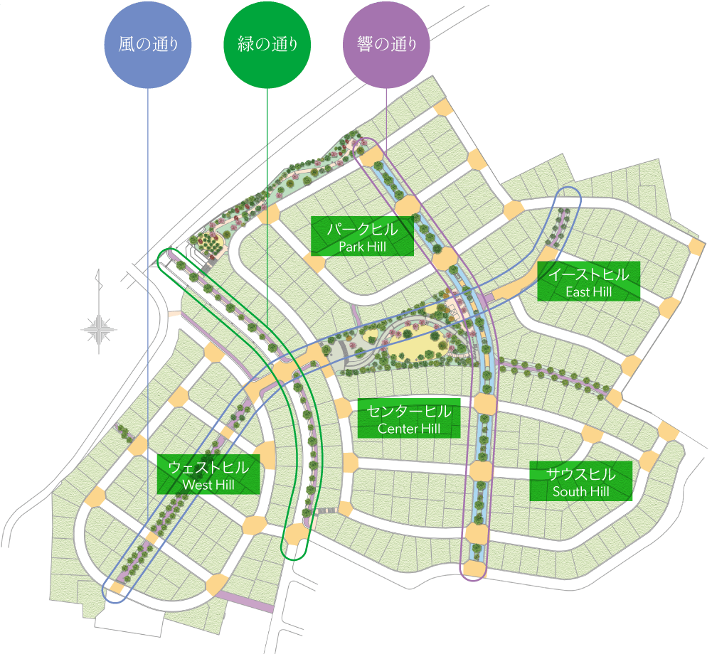 全体区画イメージ図