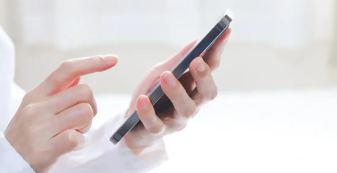 スマホ操作イメージ