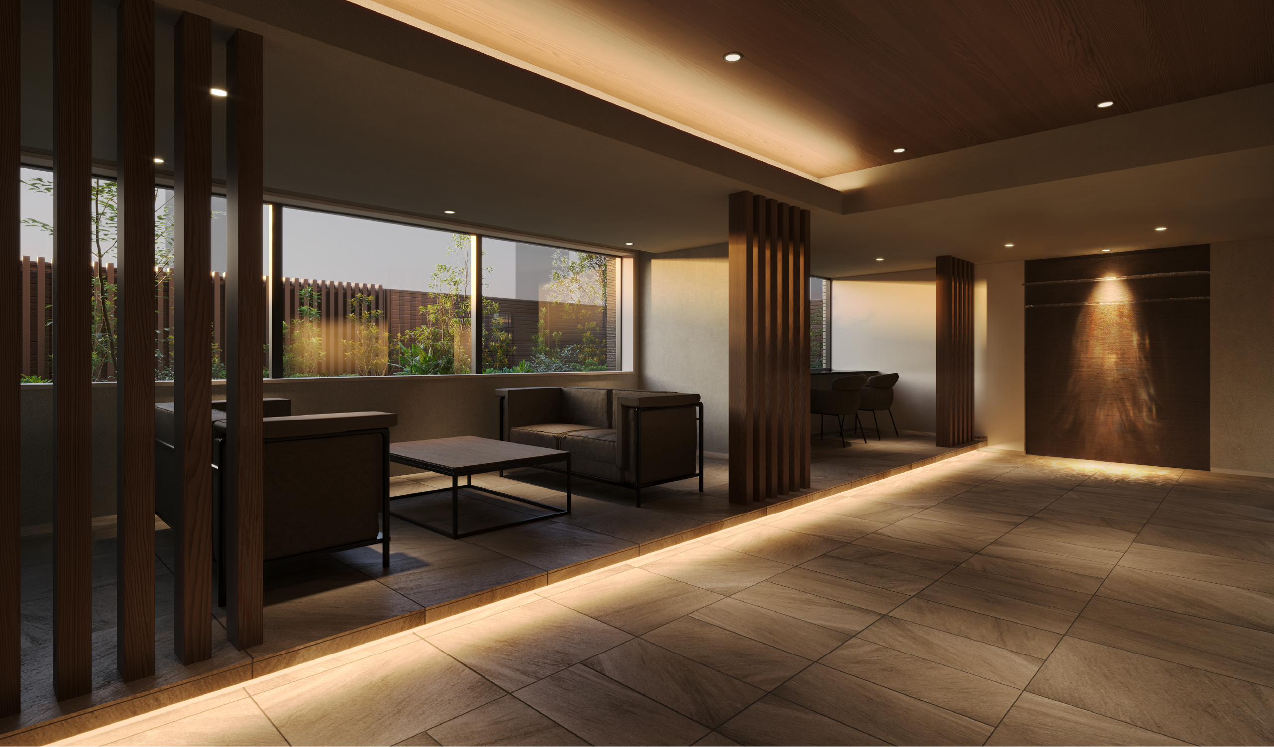 エントランスホール完成予想CG