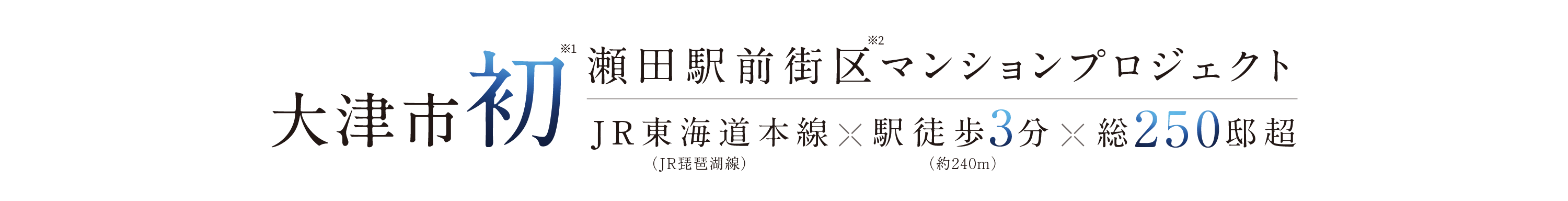 瀬田駅前街区マンションプロジェクト