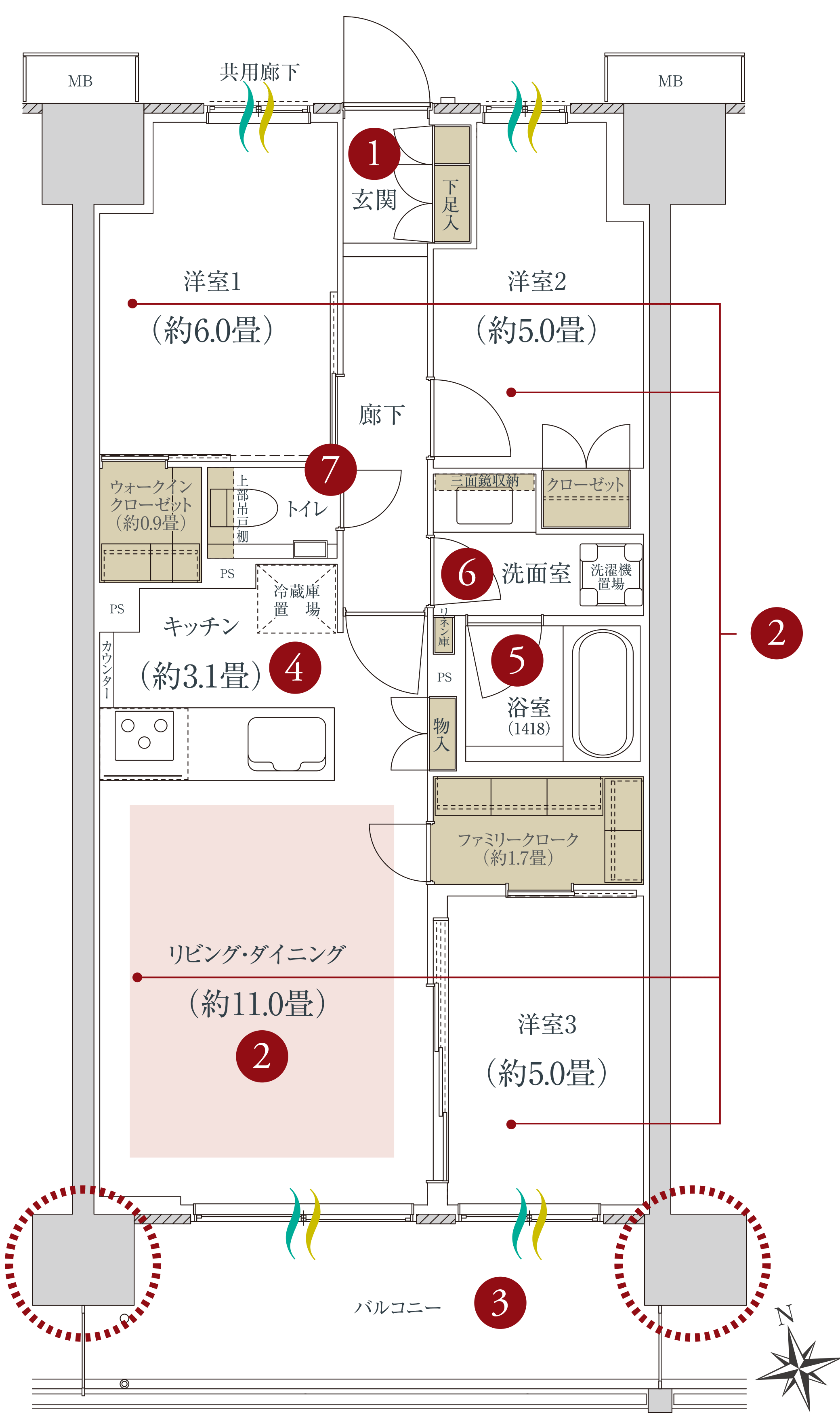 間取図