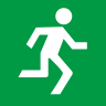 徒歩避難者の避難場所